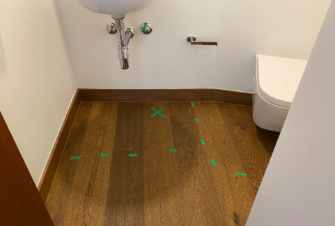 Error de planeidad en losa