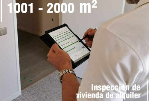 Inspección de vivienda en Alquiler de 1001 a 2000 m²