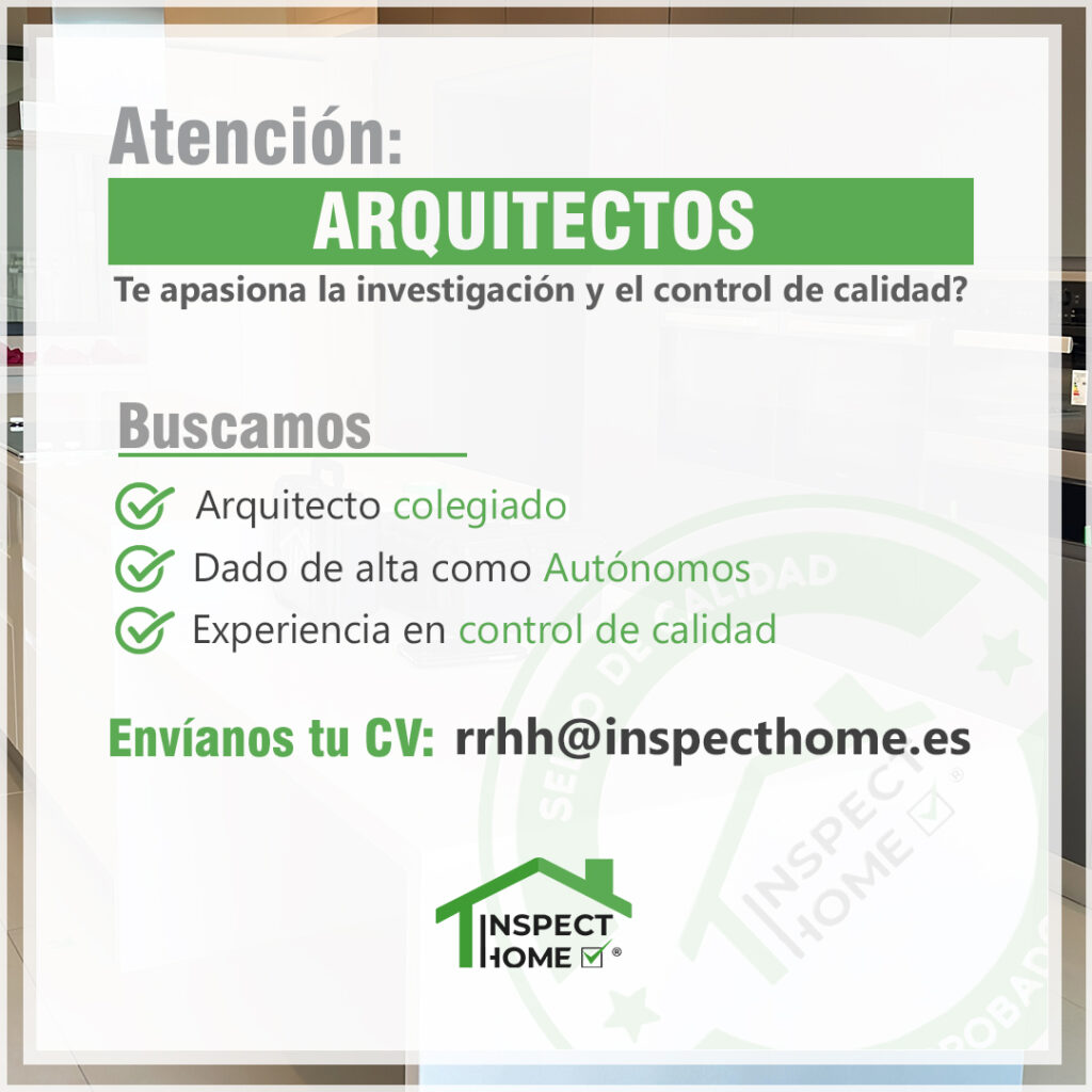 Buscamos Arquitectos - Inspect Home
