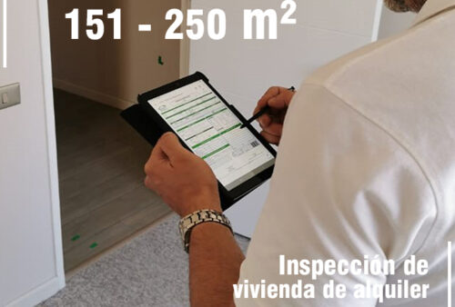 Inspección de vivienda en Alquiler 151 a 250 m²