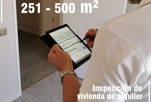 Inspección de vivienda en Alquiler 251 a 500 m²