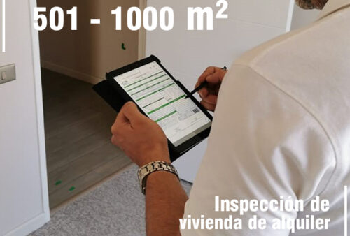 Inspección de vivienda en Alquiler 501 a 1000 m²