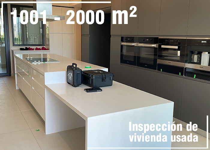 Inspección de vivienda usada o segunda mano de 1001 m² a 2000 m²