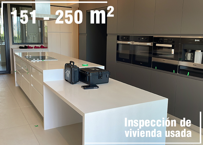 Inspección de vivienda usada o segunda mano de 151 m² a 250 m²