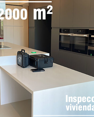 Inspección de vivienda usada o segunda mano de 2001 m² o más