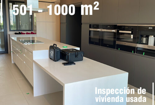 Inspección de vivienda usada de 501 a 1000 m²