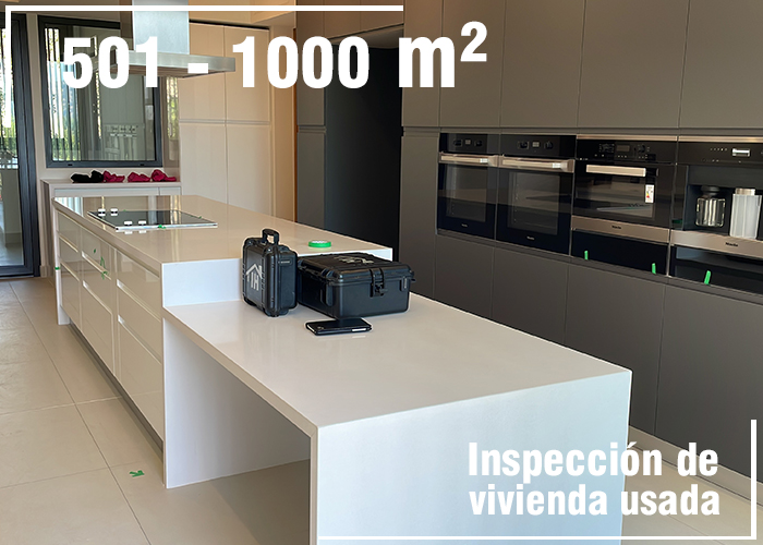Inspección de vivienda usada o segunda mano de 501 m² a 1000 m²