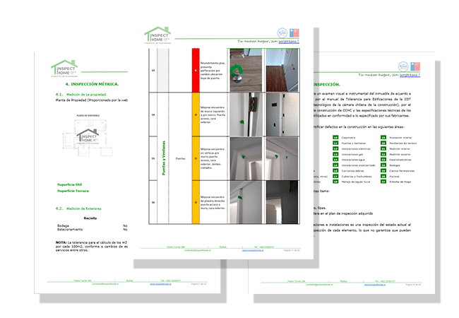 Informe de Inspección, Informe peritación, Inspection Report, Informe Vivienda, Vivienda Spain, Informe obra nueva, Vivienda Segunda Mano, vivienda usada