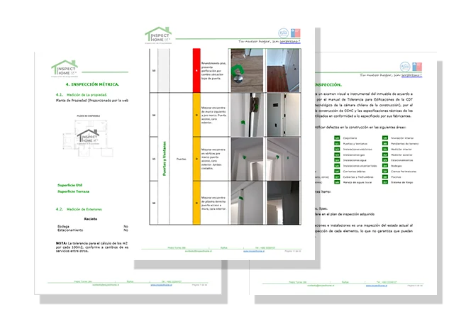 Informe de Inspección, Informe peritación, Inspection Report, Informe Vivienda, Vivienda Spain, Informe obra nueva, Vivienda Segunda Mano, vivienda usada